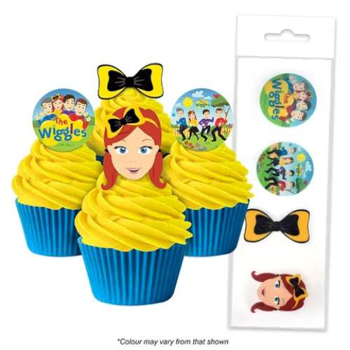 Edible Wafer Paper Cupcake Decorations - The Wiggles